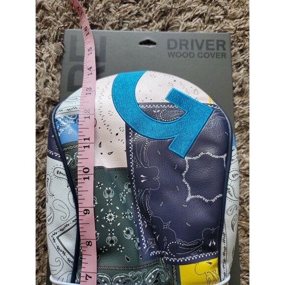 G/FORE Quarter G Bandana Velour-Lined Driver Headcover NWT - Picture 9 of 9
